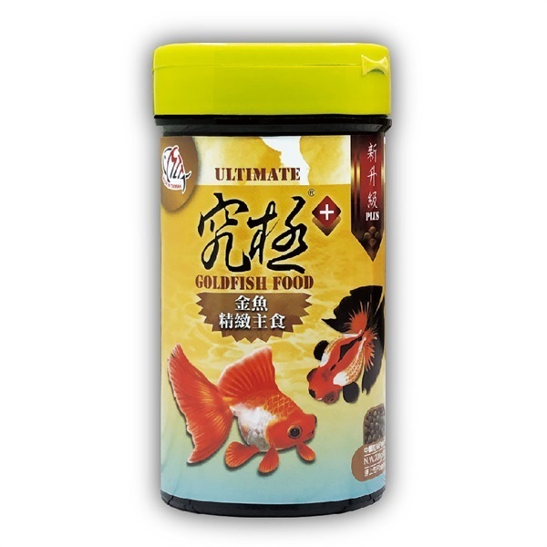 金魚中粒飼料200g罐