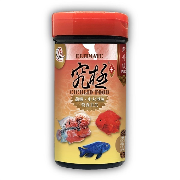 慈鯛中粒飼料190g罐